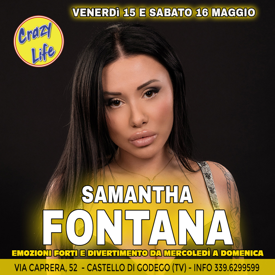 Crazy Life, venerdì 15 e sabato 16 maggio 2026