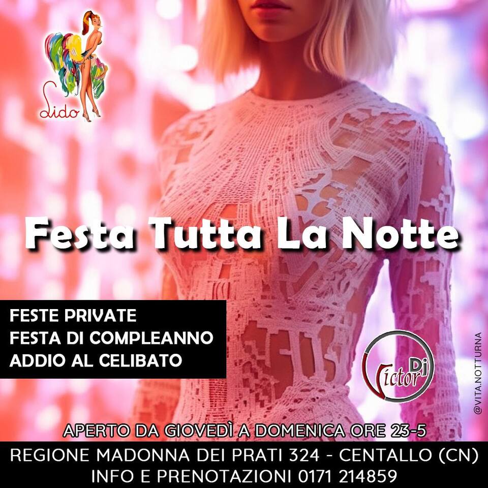 Vi aspettiamo al Lidò da giovedì a domenica! Weekend 3 e 4 aprile ci divertiremo come sempre! 🤩#lido #centallo #cuneo