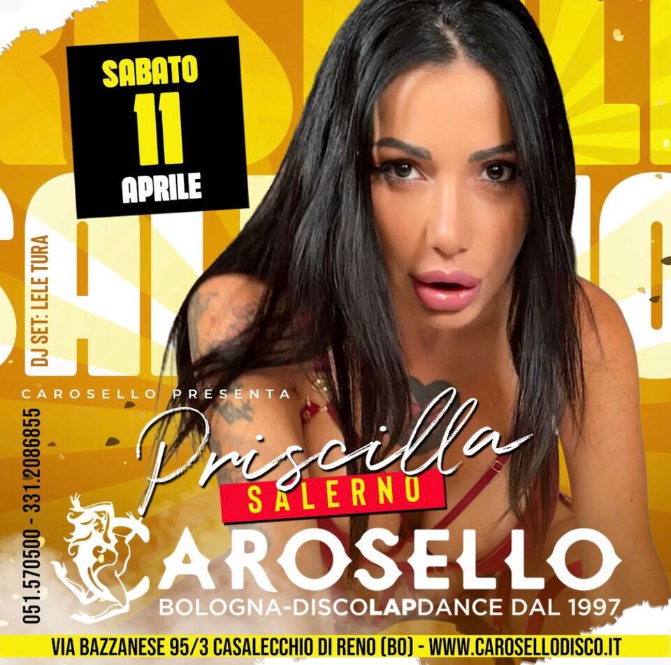 Venerdì 10 e sabato 11 aprile ospiti Borderlady, Giada Latino e Priscilla Salerno (solo sabato 11 aprile).