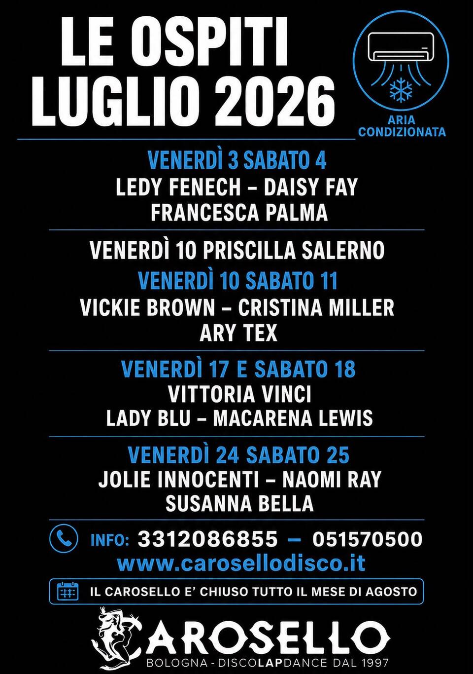 Boys Vicenza - Fine settimana 3 e 4 luglio 2026