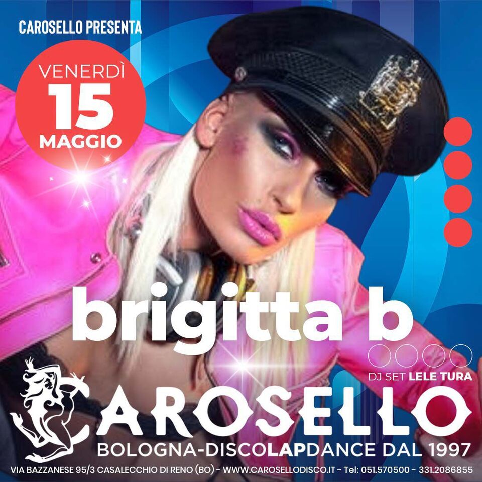 Carosello, venerdì 15 maggio 2026 Sabato 16 locale chiuso.