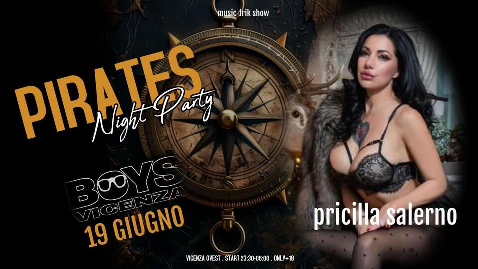 Boys Vicenza - 19 e 20 giugno 2026Il Pirates party avrà luogo in entrambe le date.